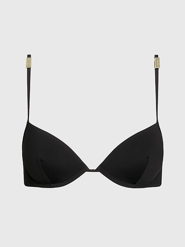 Top de biquíni push-up - Core Solids