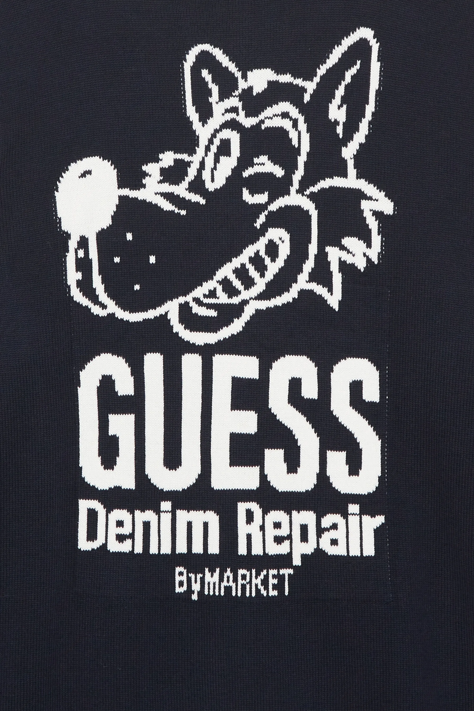 GUESS ORIGINALS Pull GO MARKET SWEATER Bleu