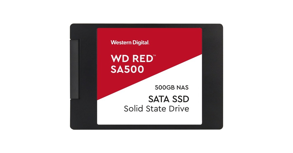 WDRed, 500 GB SSD  (WDS500G1R0A, Serial ATA/600)