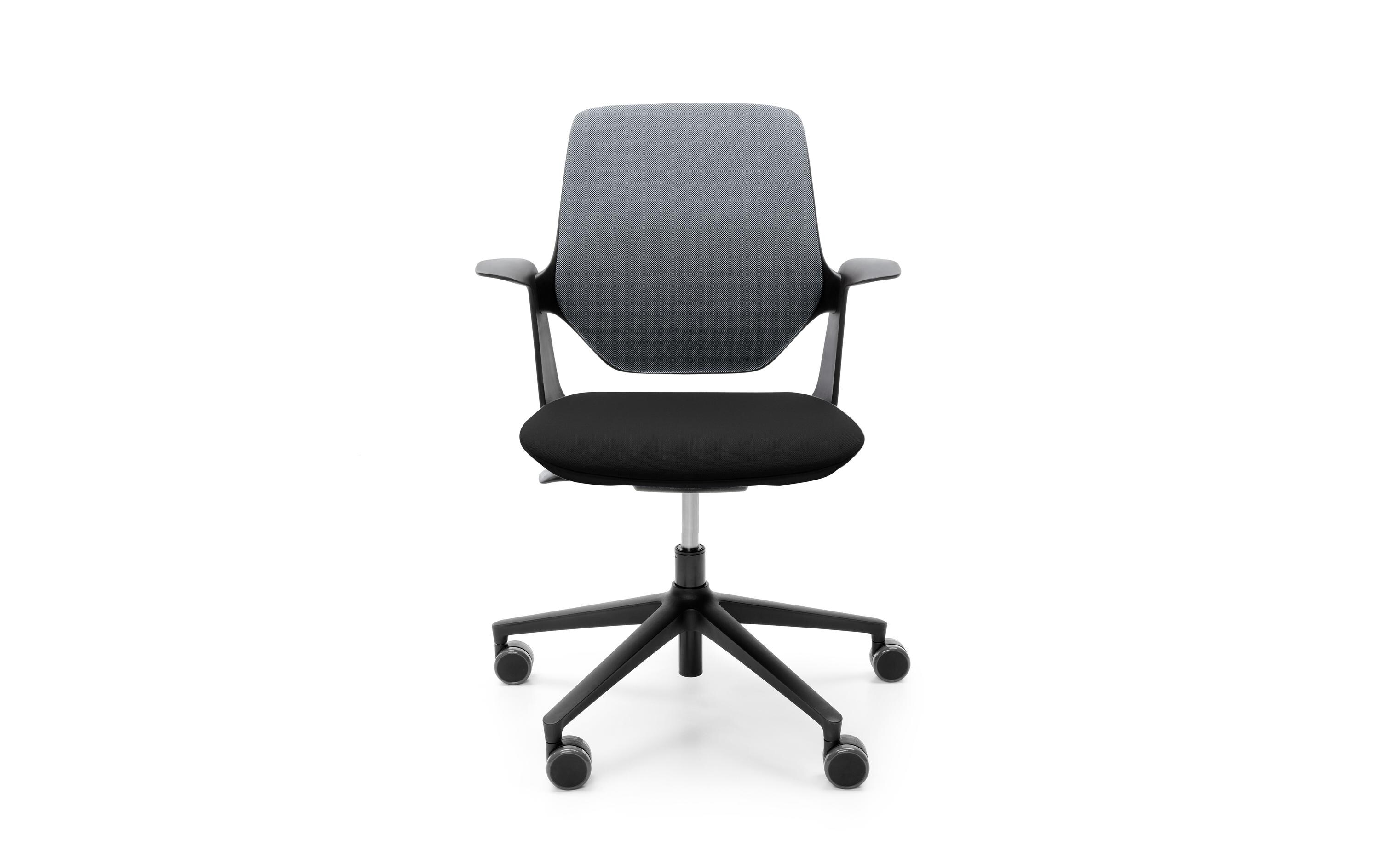 Bürostuhl Trillo Pro 21ST Schwarz/Weiss kariert<br>Trillo Pro – Der schlichte Bürostuhl für das Homeoffice oder das elegante Büro