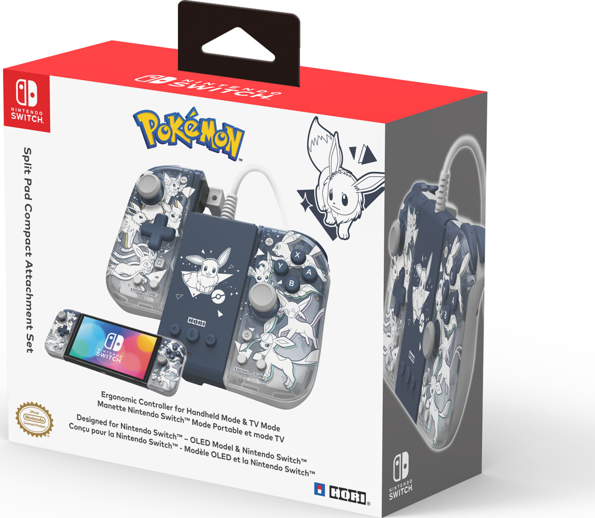 Hori - Split Pad Compact Attachment Set - Eevee