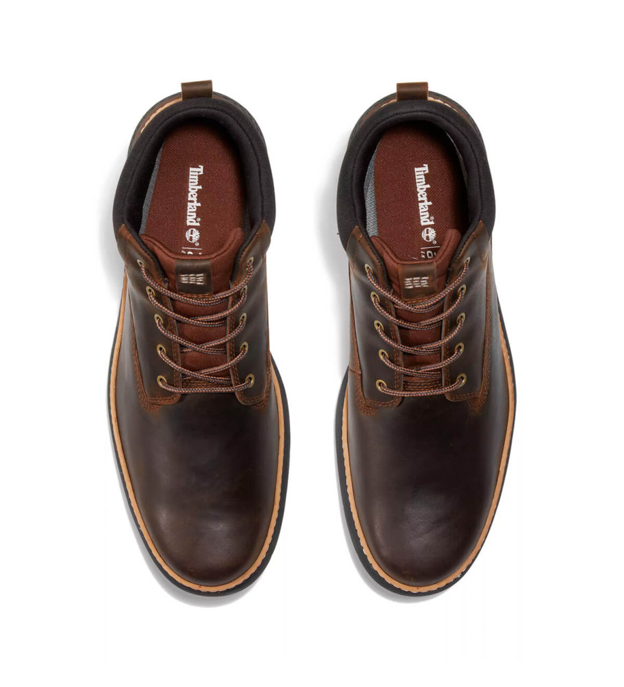 Botas Timberland Cross Mark GTX Chukka em couro marrom