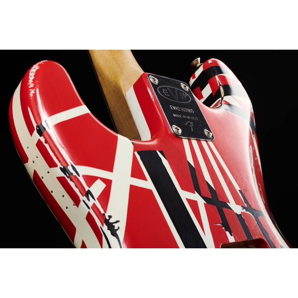 EVH Frankie Striped MN Relic