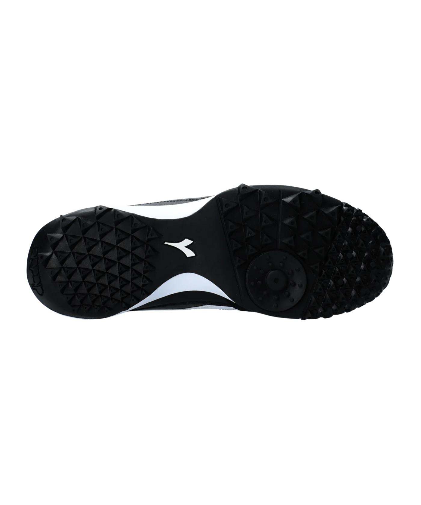 Diadora Calcetto GR TF Schwarz Weiss FC0641