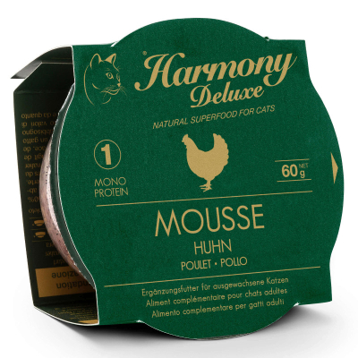 Harmony Cat Deluxe Mousse Nassfutter Huhn 24x60g