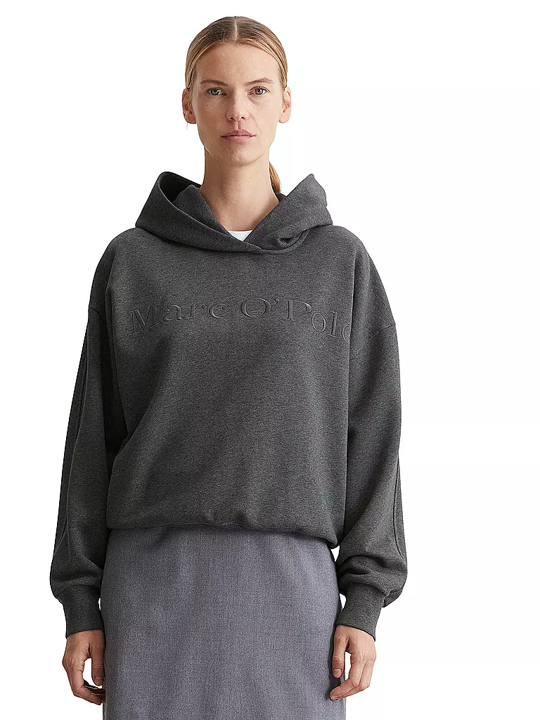 MARC O'POLO Kapuzensweater - Hoodie grau