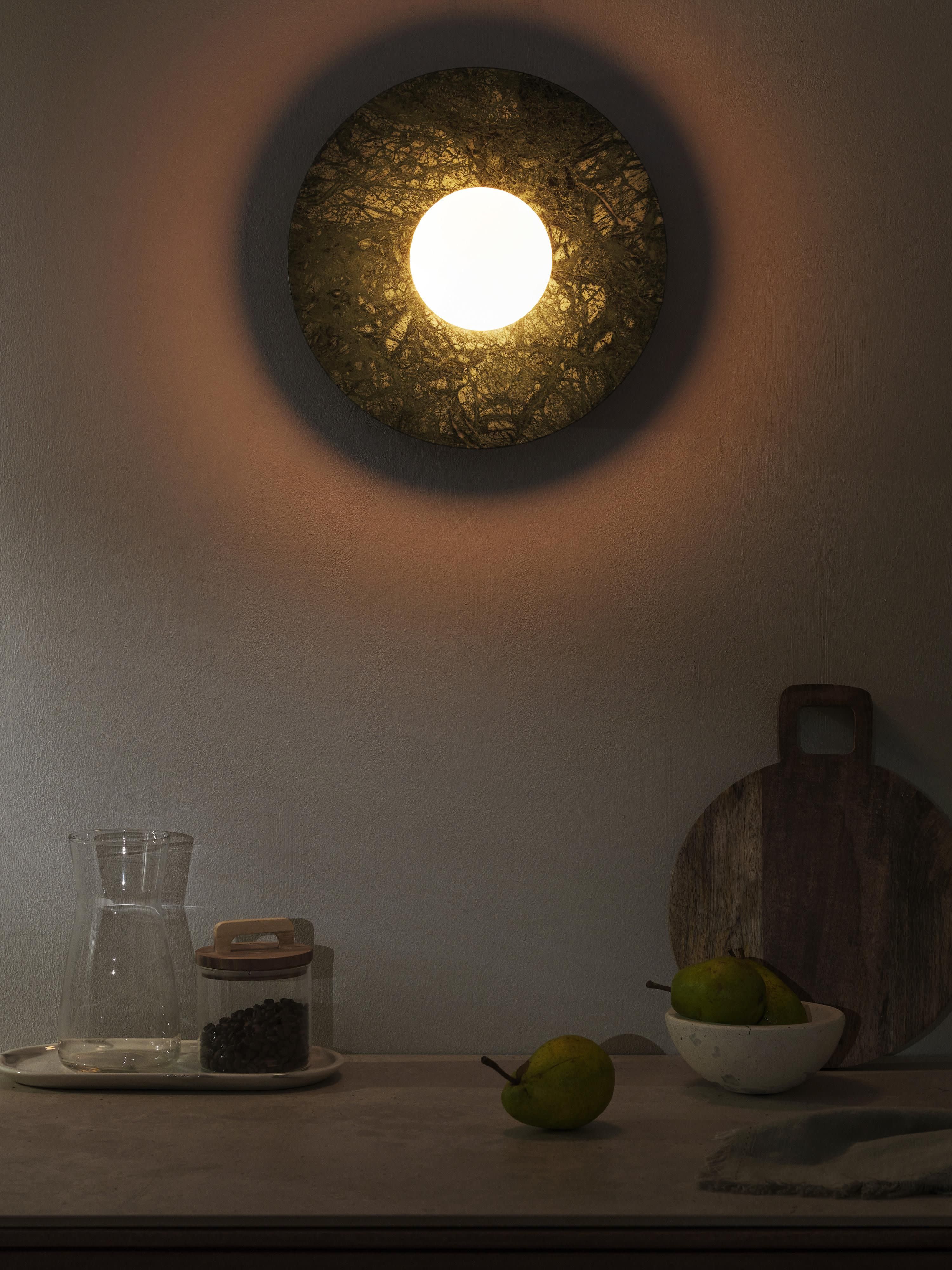 Marmeren wand- en plafondlamp Cehlani