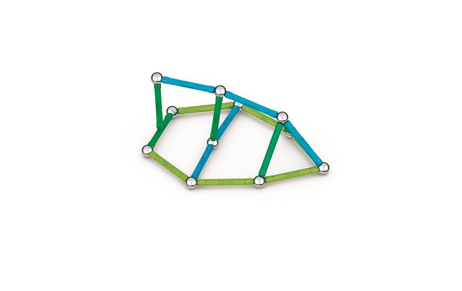 Baukasten Classic Green Line 60 TeileMagnetisches Konstruktionsspielzeug für Kinder
