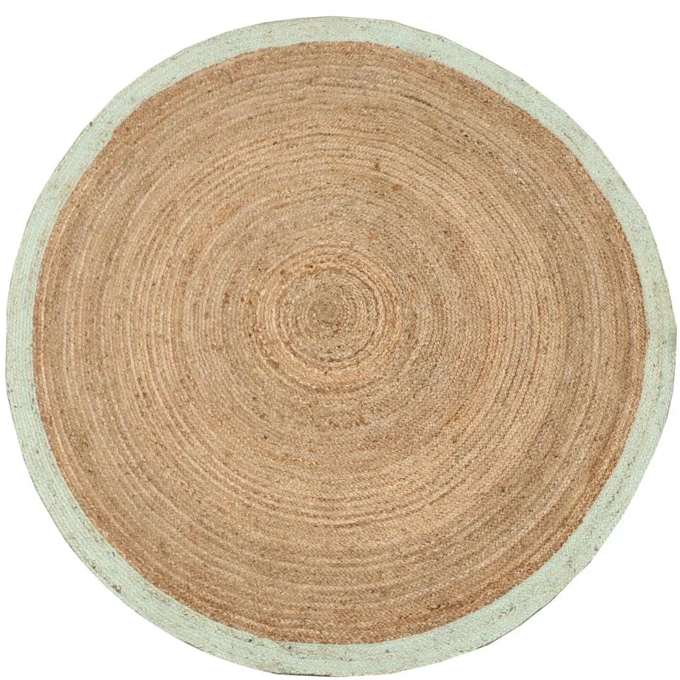 Dutch Lifestyle - Jute - Vloerkleed - 200x200 cm - Beige