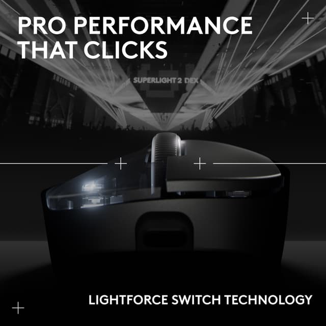 Logitech G Pro X Superlight 2 DEX gaming-mus