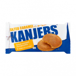 Kanjers Gezouten karamel stroopwafels