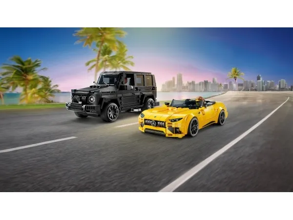 LEGO Speed Champions 76924 Mercedes-AMG G 63 og Mercedes-AMG SL 63