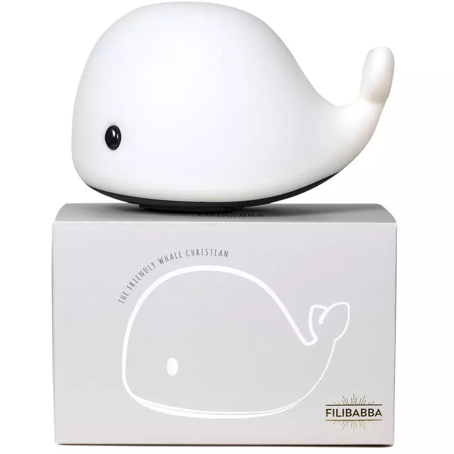 Filibabba LED Lampe - Christian der Wal