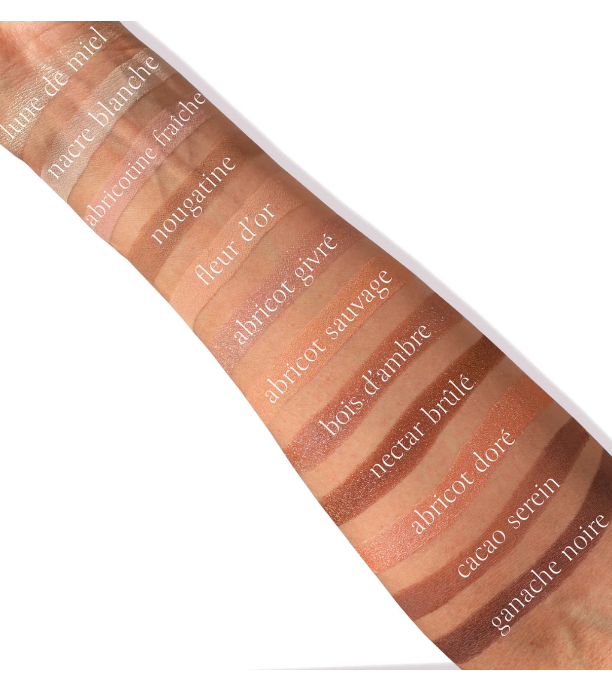 Viseart - Paleta de sombras Étendu - Apricotine Lumière