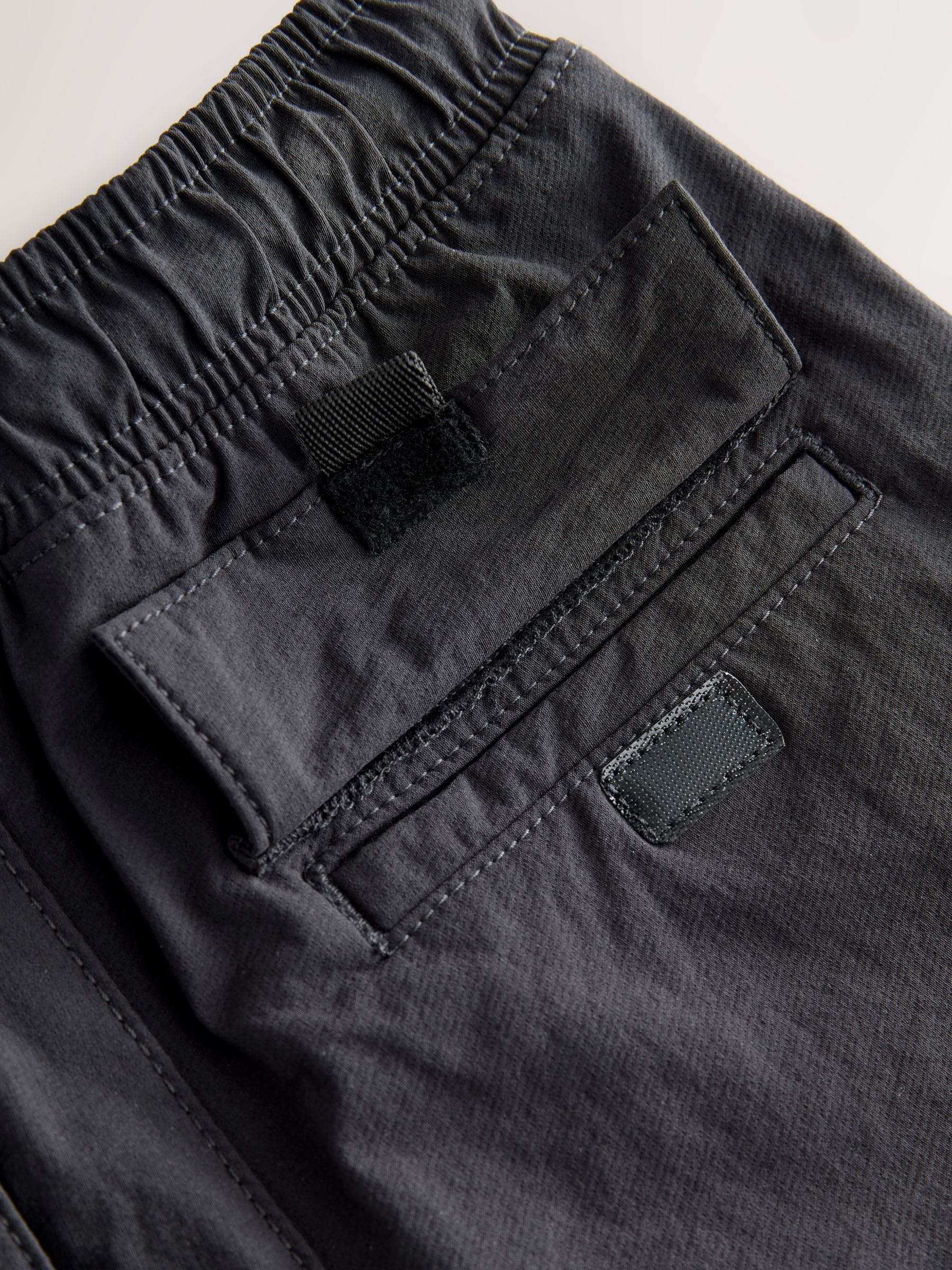 Zwart - Cargo Premium putty-broek (3 - 16 jr)