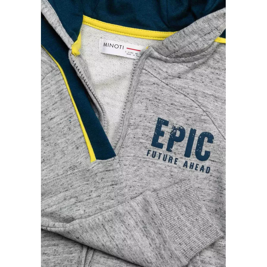 MINOTI Sweatjacke Epic Hellgrau