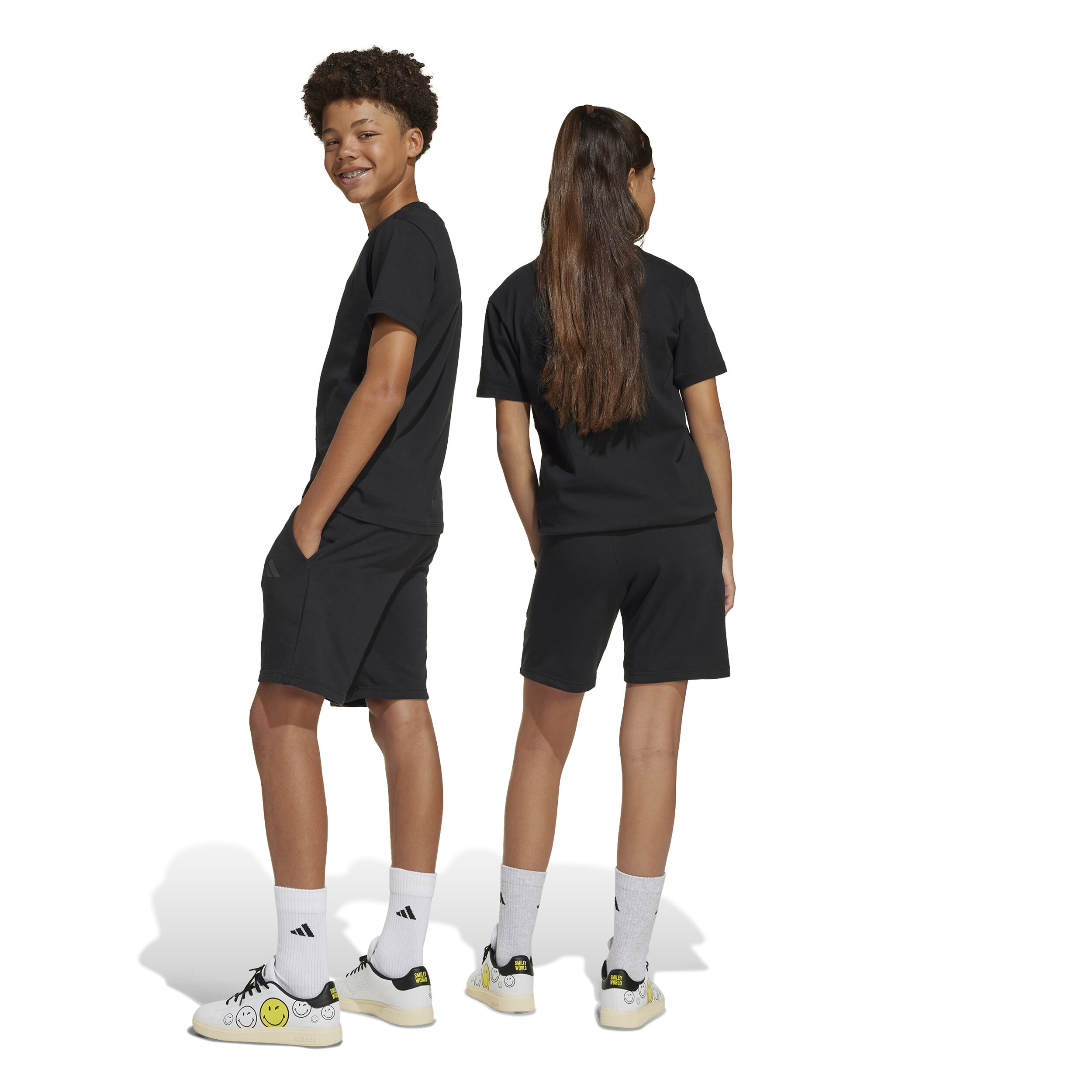 adidas Smileyworld Shorts Enfants - Noir