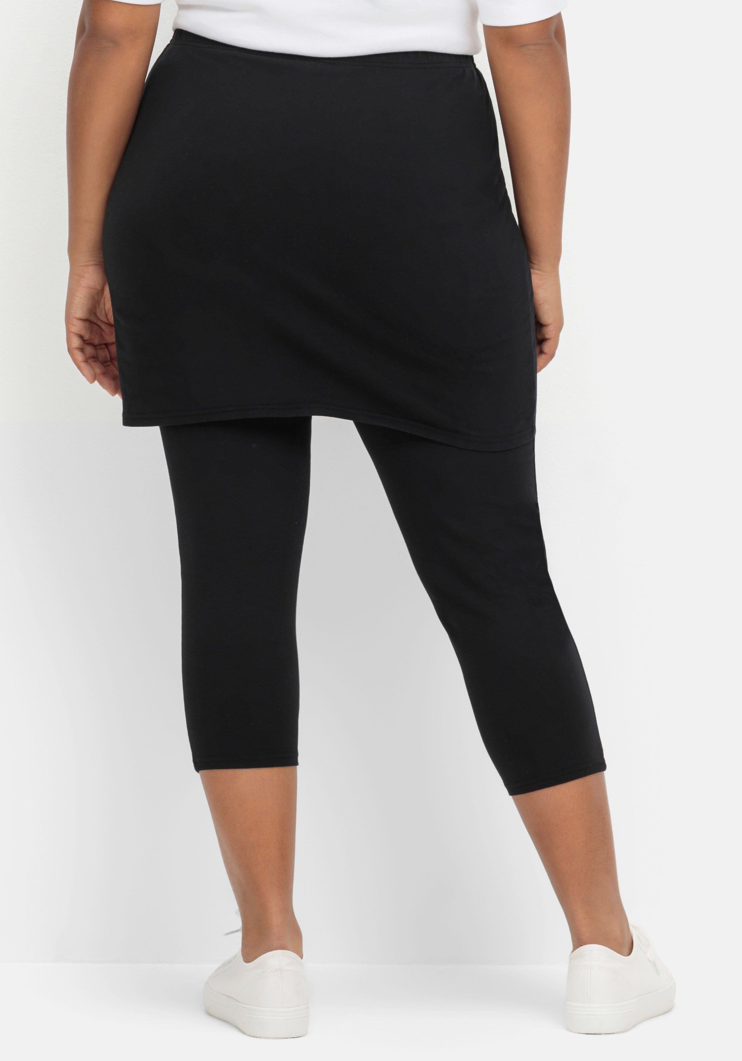 Leggings mit angesetztem Minirock