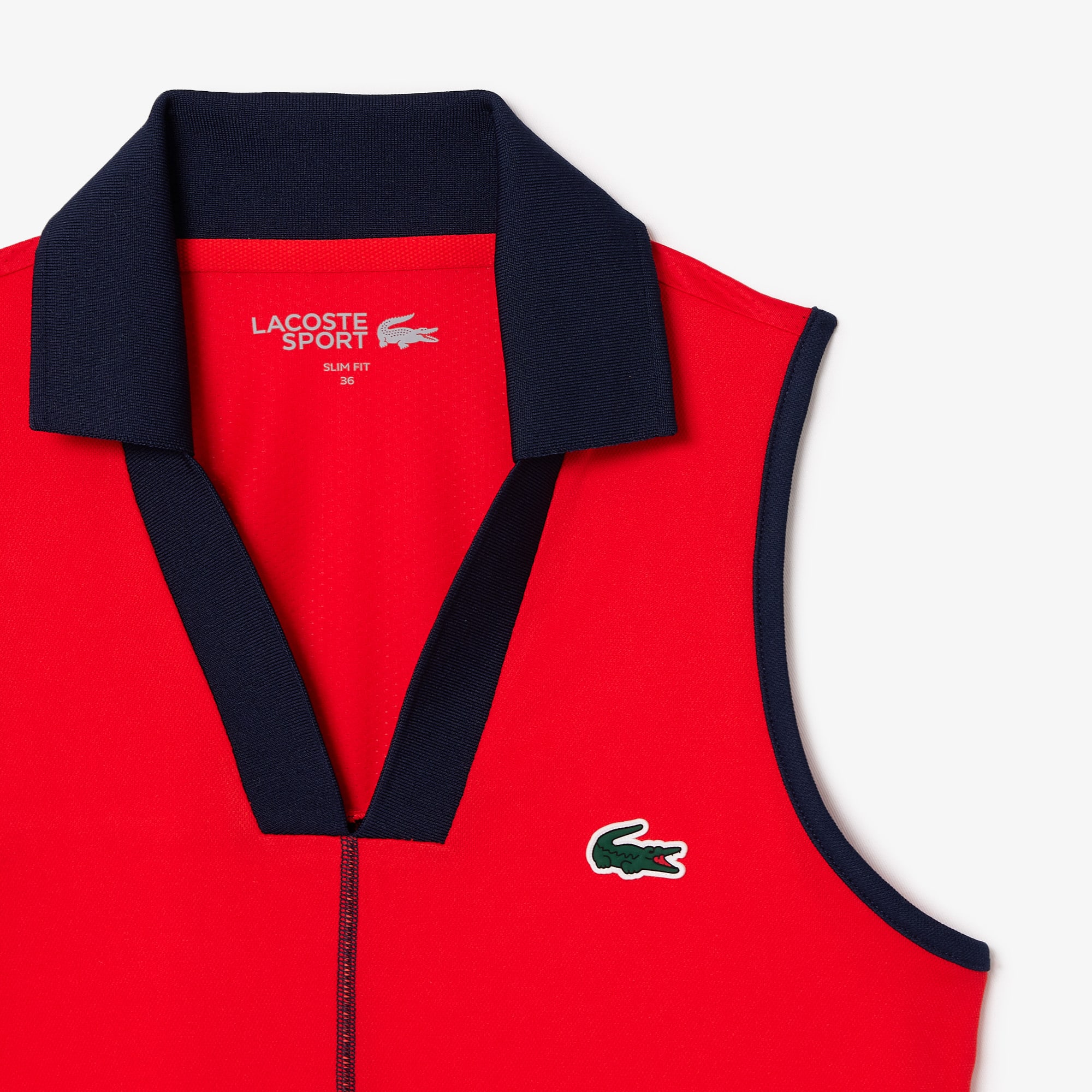 Ultra-Dry Tennis Poloshirt Kurze Ärmel - Rot - Lacoste - Damen