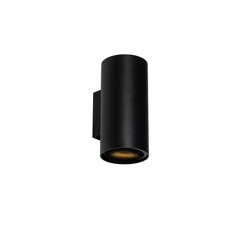 Design ronde wandlamp zwart - Sab Honey