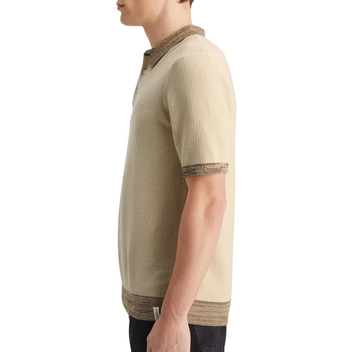 Scotch & Soda Structure Knitted Polo Heren