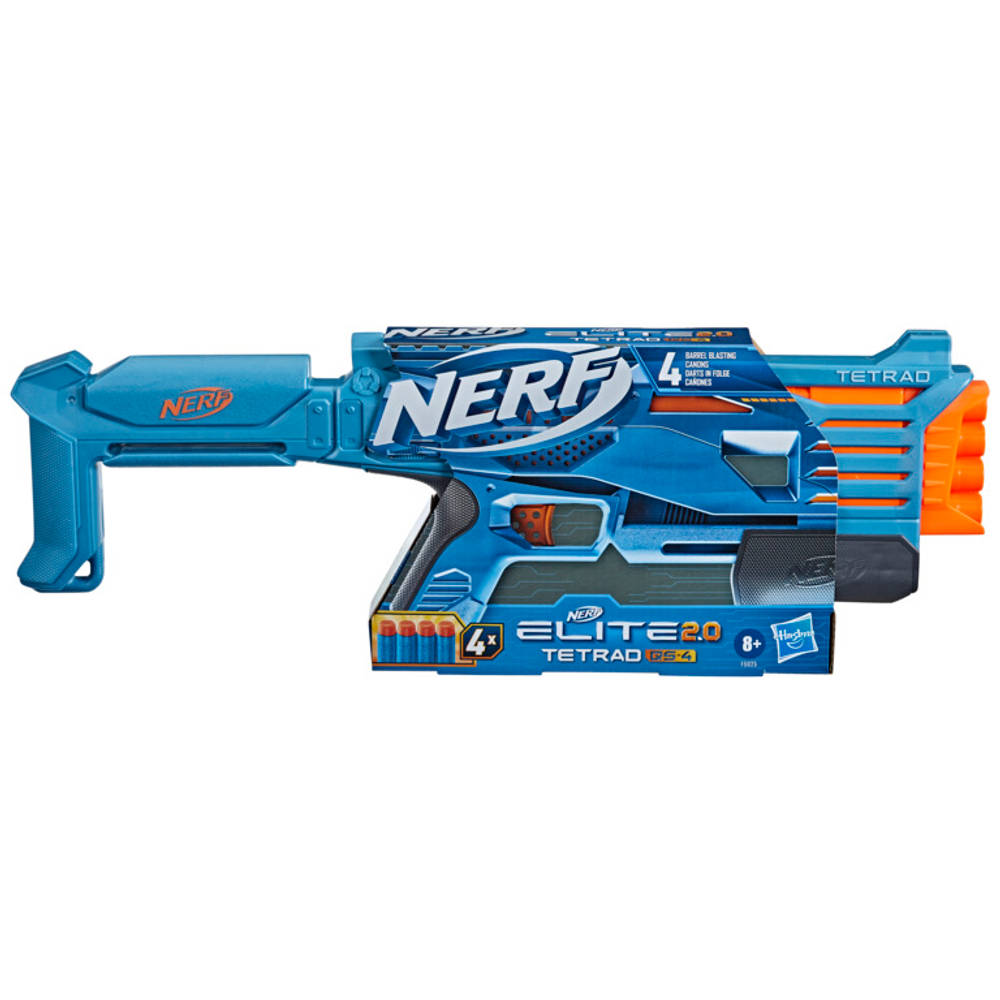 NERF Elite 2.0 Tetrad QS-4 blaster
