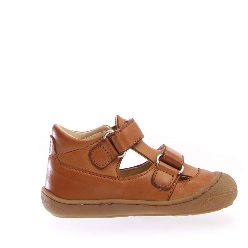 Naturino Naturino Cocoon Supersouple Puffy sandales cognac