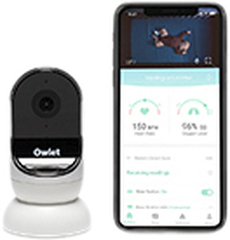 Owlet Owlet Cam Sort & hvid