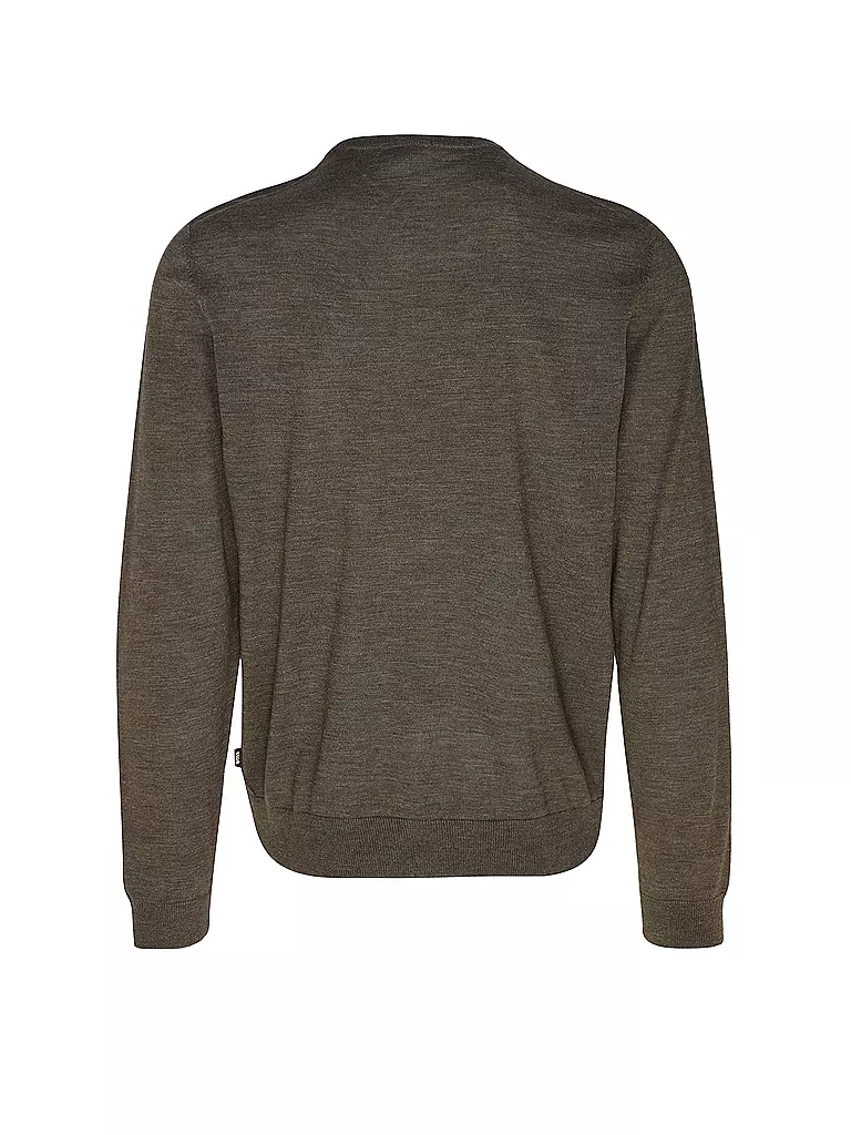 BOSS Pullover Slim Fit LENO-P olive