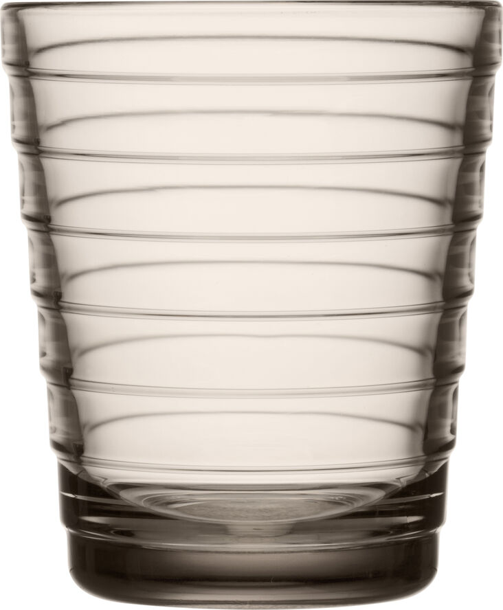 Iittala Aino Aalto 22cl glas - linen 2stk Linen