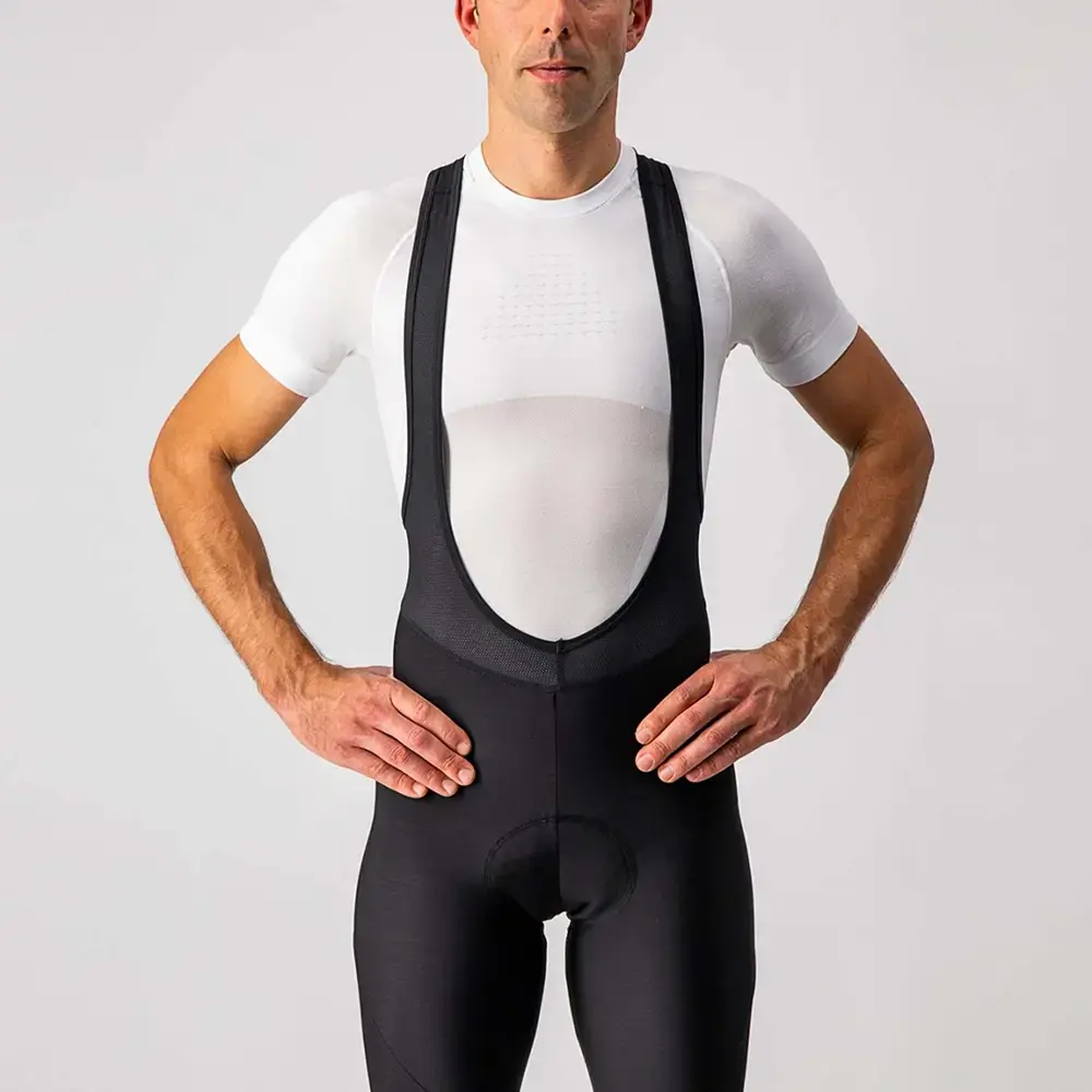 Castelli Entrata Fietsbroek Lang Met Zeem Zwart Heren