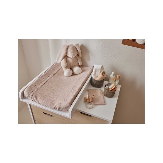 B&M Matelas à langer avec housse   Rose Colombes        45 x 67 cm   de               Noukies