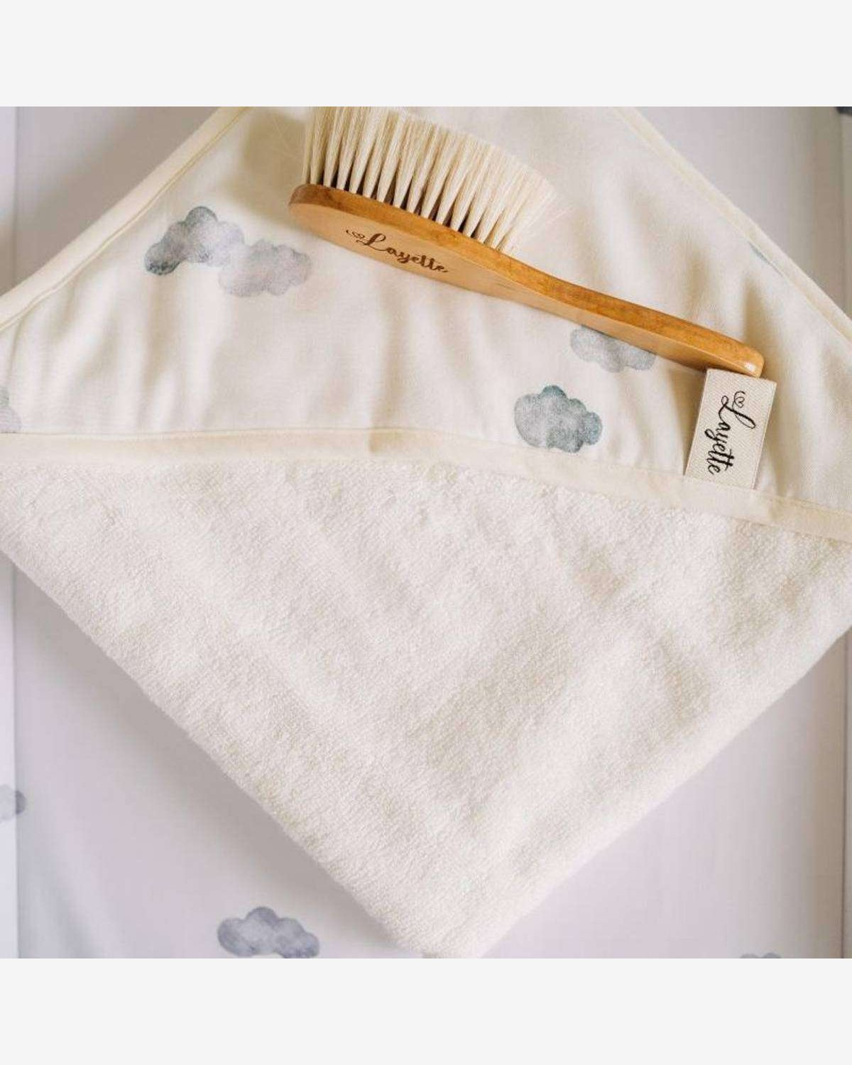 Badehåndkle Baby – 100% Bambus – 85x85cm