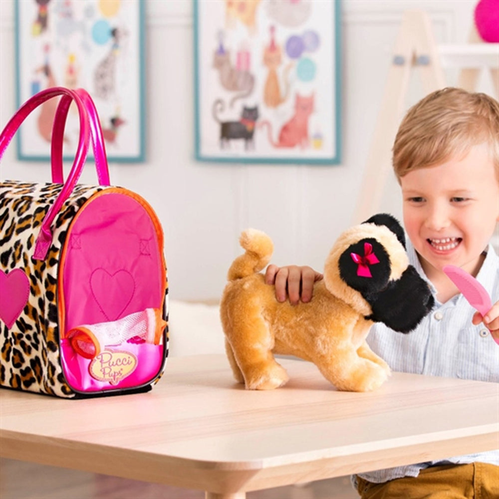 Køb Pucci Pups Hund I Taske Leopard