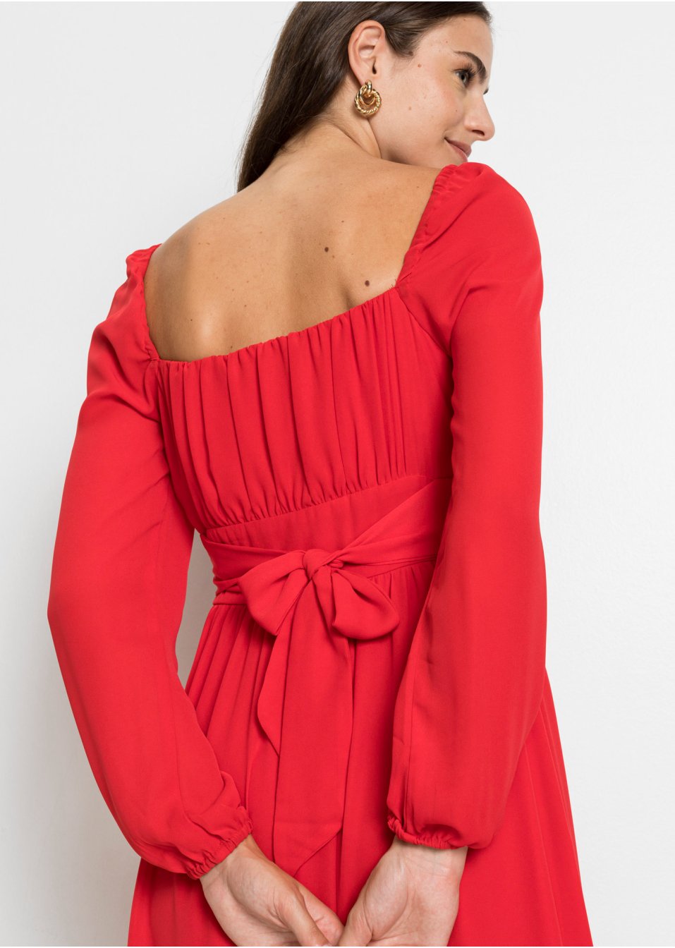 Robe à manches ballon