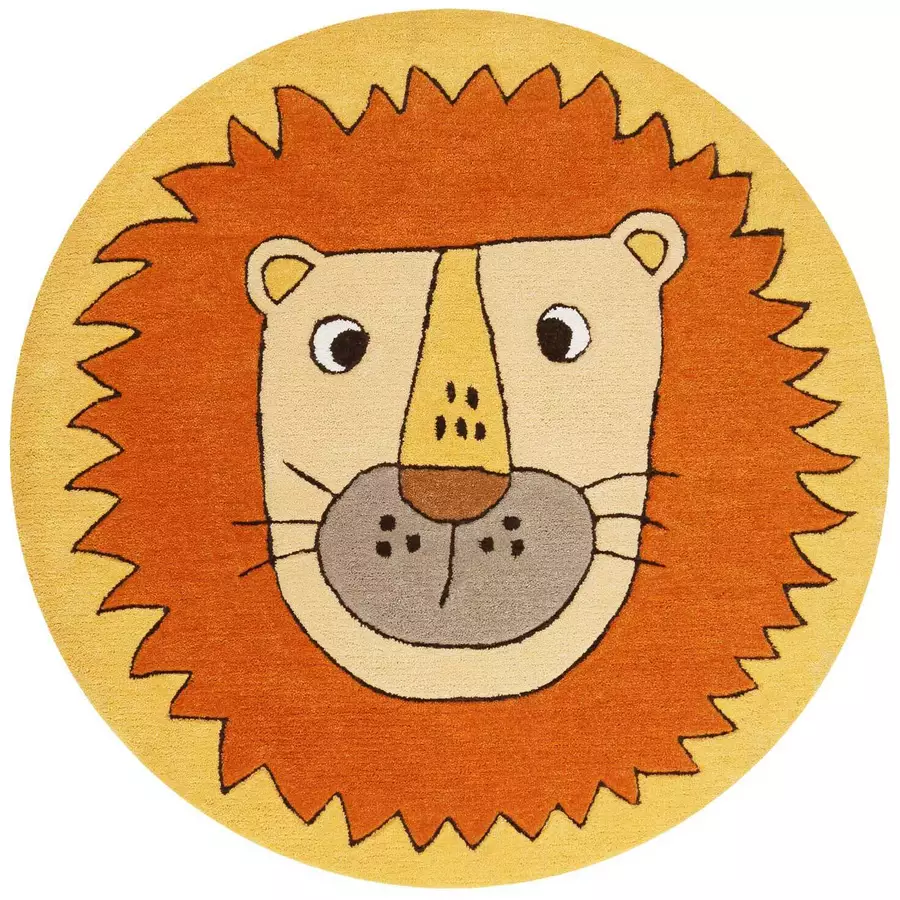 Smart Kids Kinderteppich Linus orange