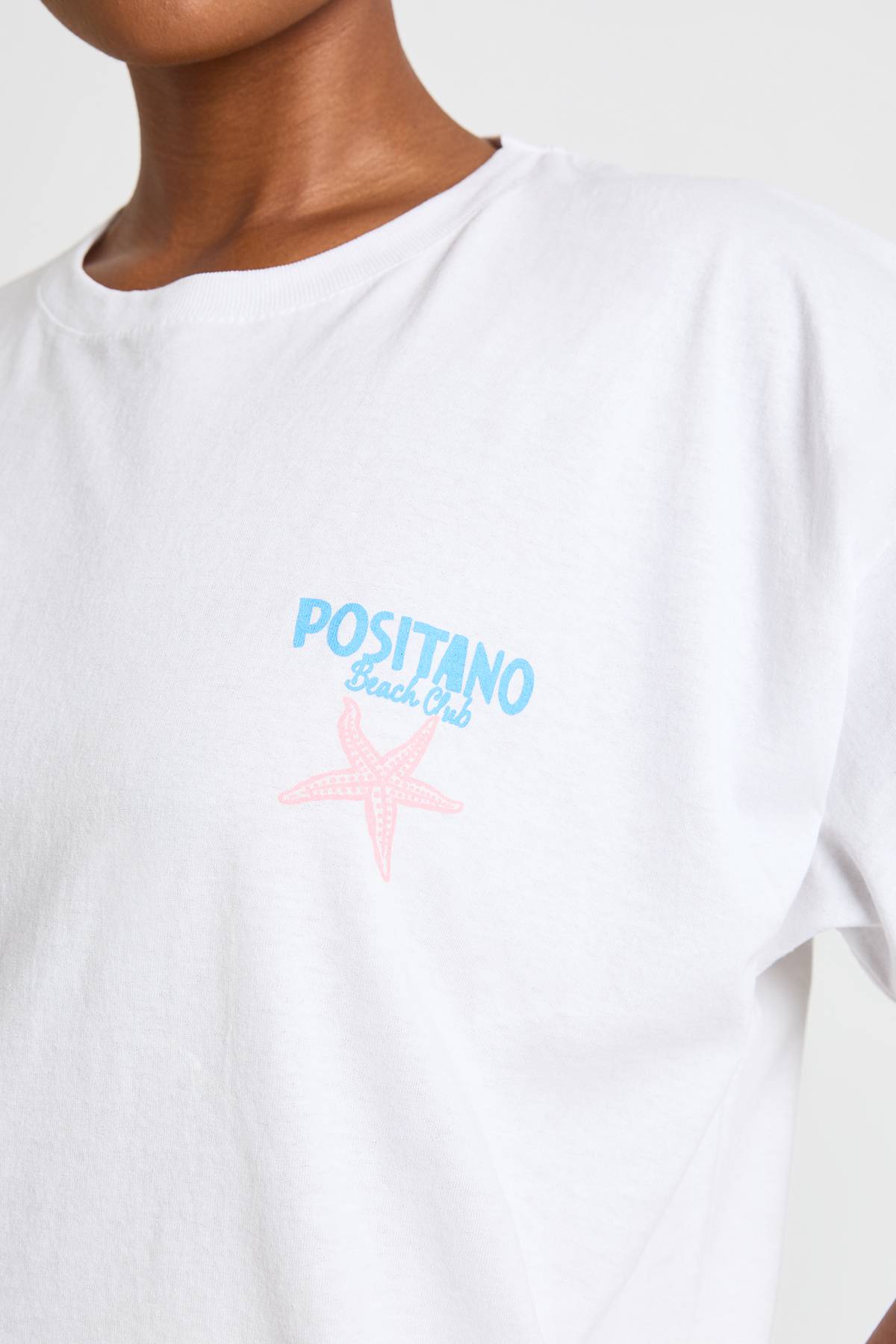 boohoo T-shirt Imprimé Coquillages Grande Taille
