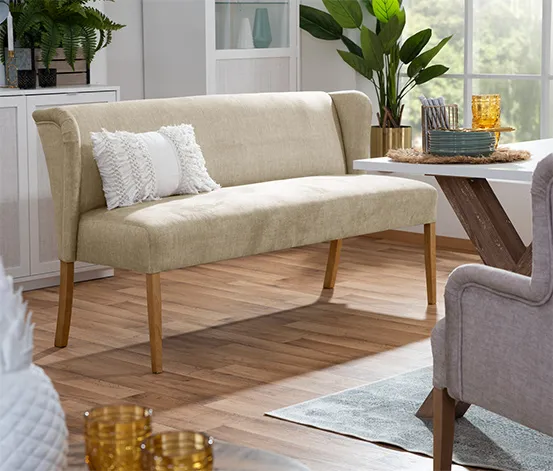 Polsterbank »Hendrick«, beige