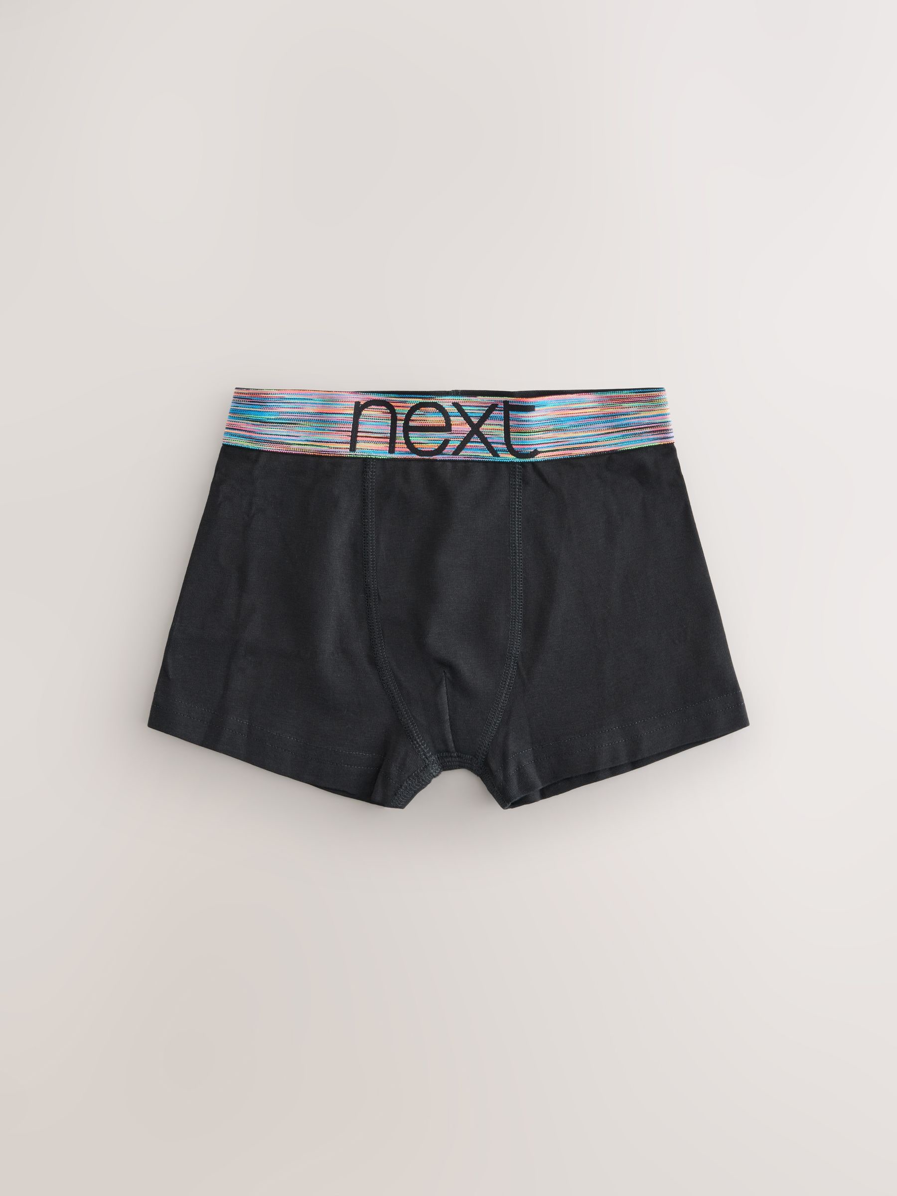Zwart met felgekleurde tailleband - Verpakking van 10 trunks (1,5-16jr)