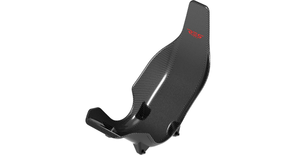 Res-TechX1 Carbon Seat gamestoel  (Geel)