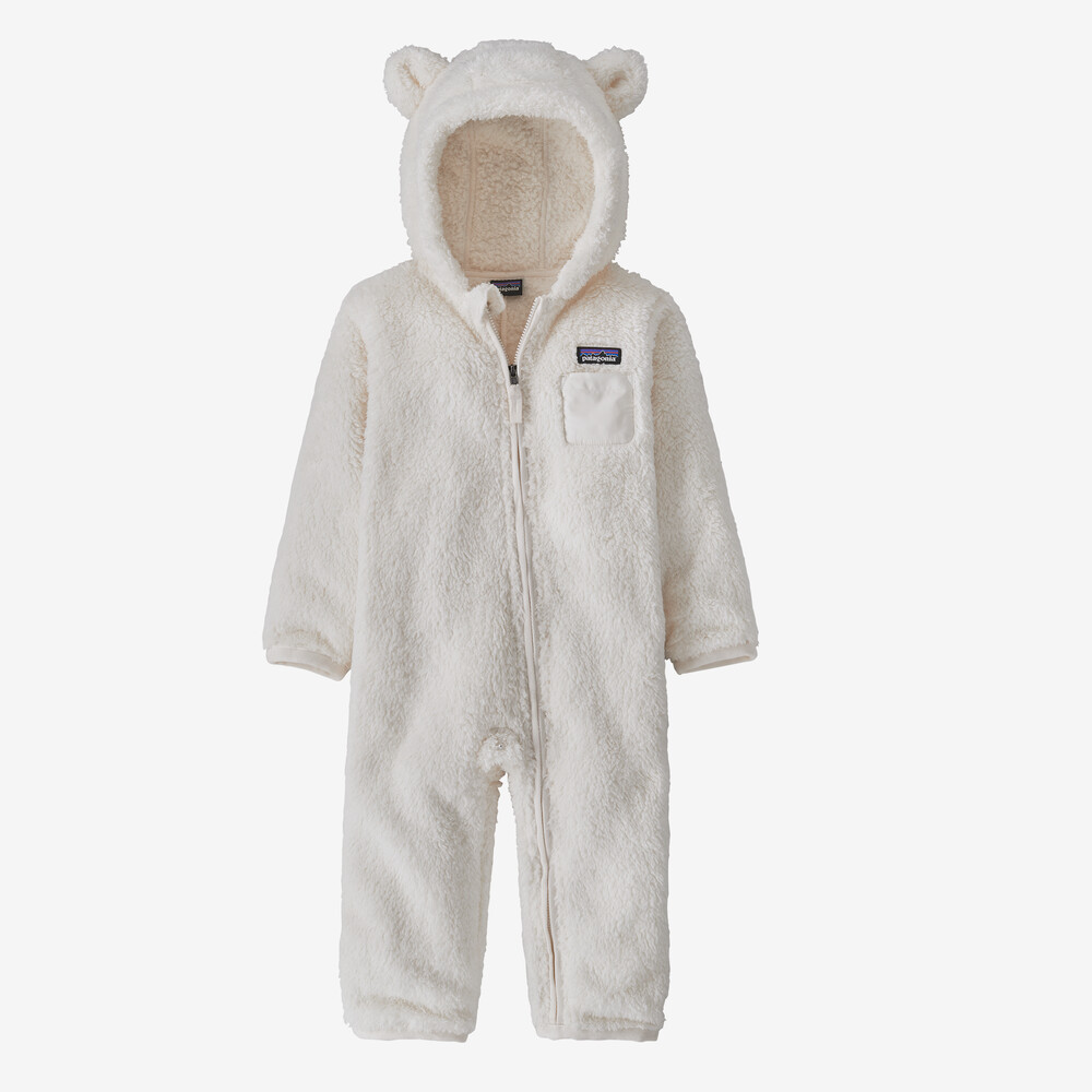 Baby-Fell-Strampeldecke mit Fellmotiven