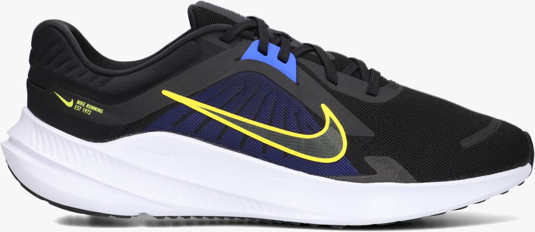 NIKE zwarte nike lage sneakers quest 5 heren