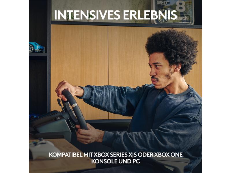 Logitech Lenkrad G920 Driving Force Rennlenkrad und Pedale für Xbox Series X/S, Xbox One und Windows-PC
