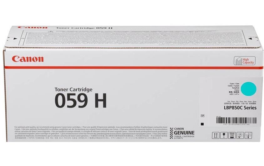 Toner 059 H Cyan<br>Toner, Cyan