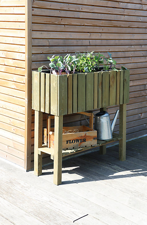 Carré potager surélevé Jardipolys Vertikal (petit modèle)