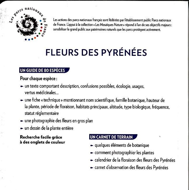 GLENAT - FLEURS DES PYRENEES