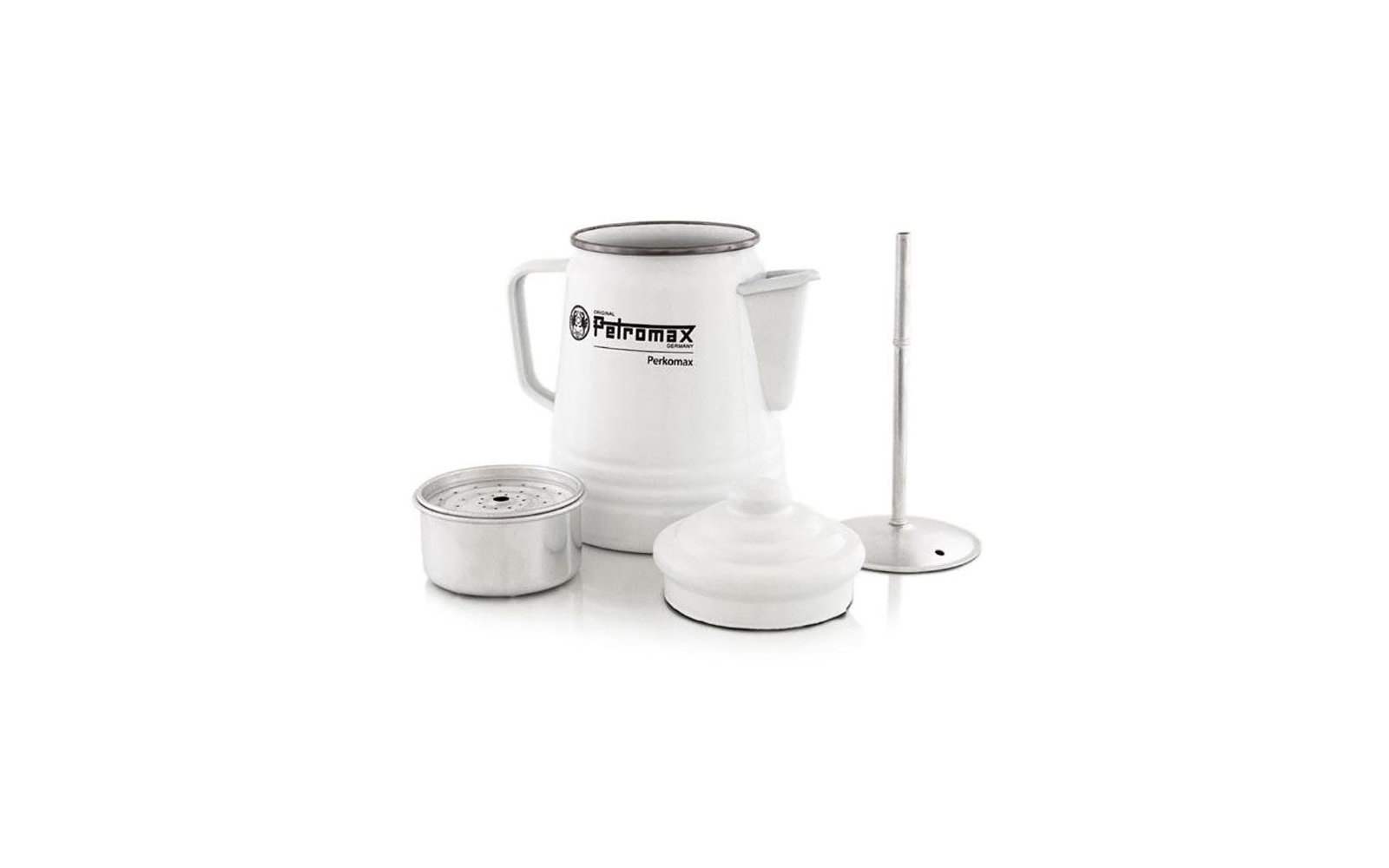Petromax Perkomax Tee und Kaffeebereiter Perkolator 1,3 Liter schwarz