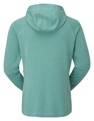 Polaire à Capuche Femme Rab Nexus Turquoise