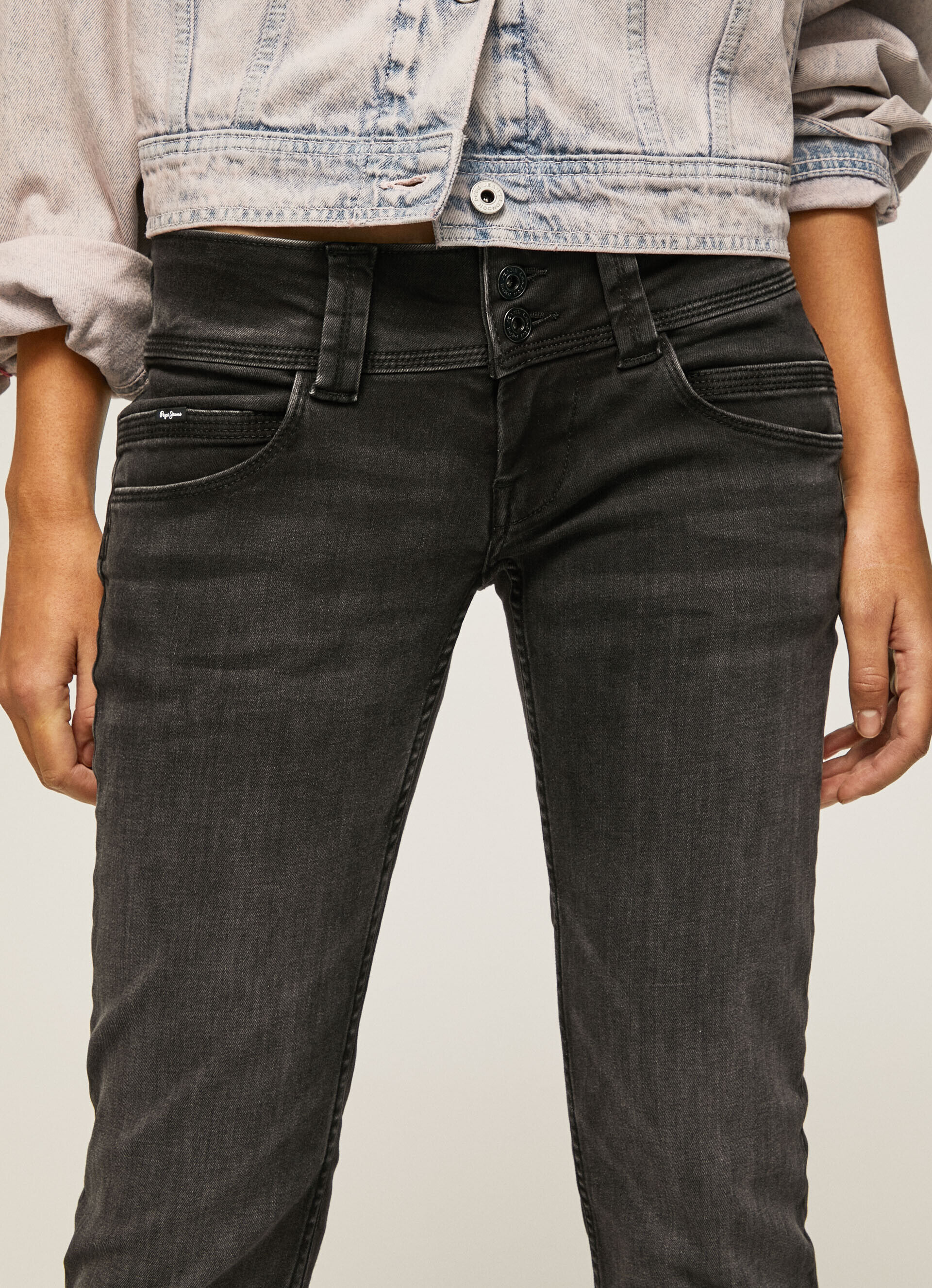 JEANS VENUS FIT REGULAR TIRO BAJO - denim