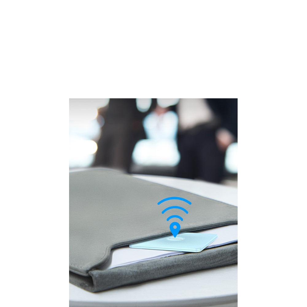T2 Rope Bluetooth Keyfinder Smart Tracker mit Zwei-Wege Alarm für iOS / Android (Batteriebetrieben)   Schlaufe - Rosa